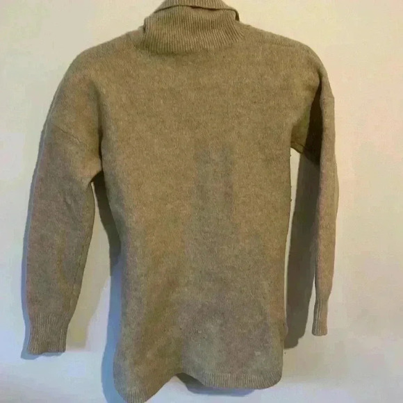 Madewell  Turtleneck Wool Sweater Size Medium - Picture 4 of 5